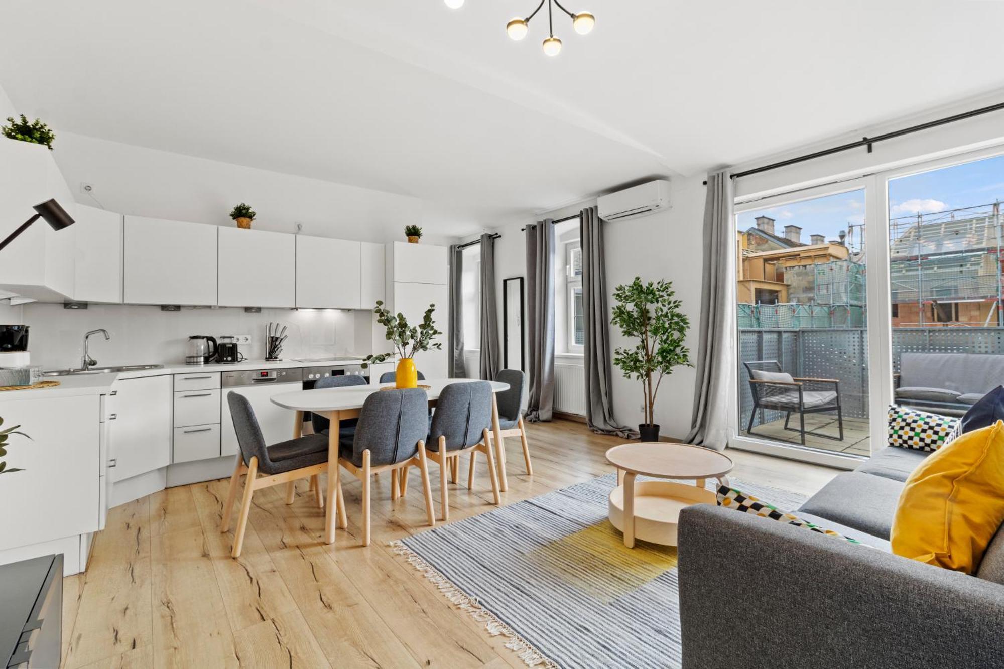 Terrace - 75 M² - Near Wiener Stadthalle エクステリア 写真