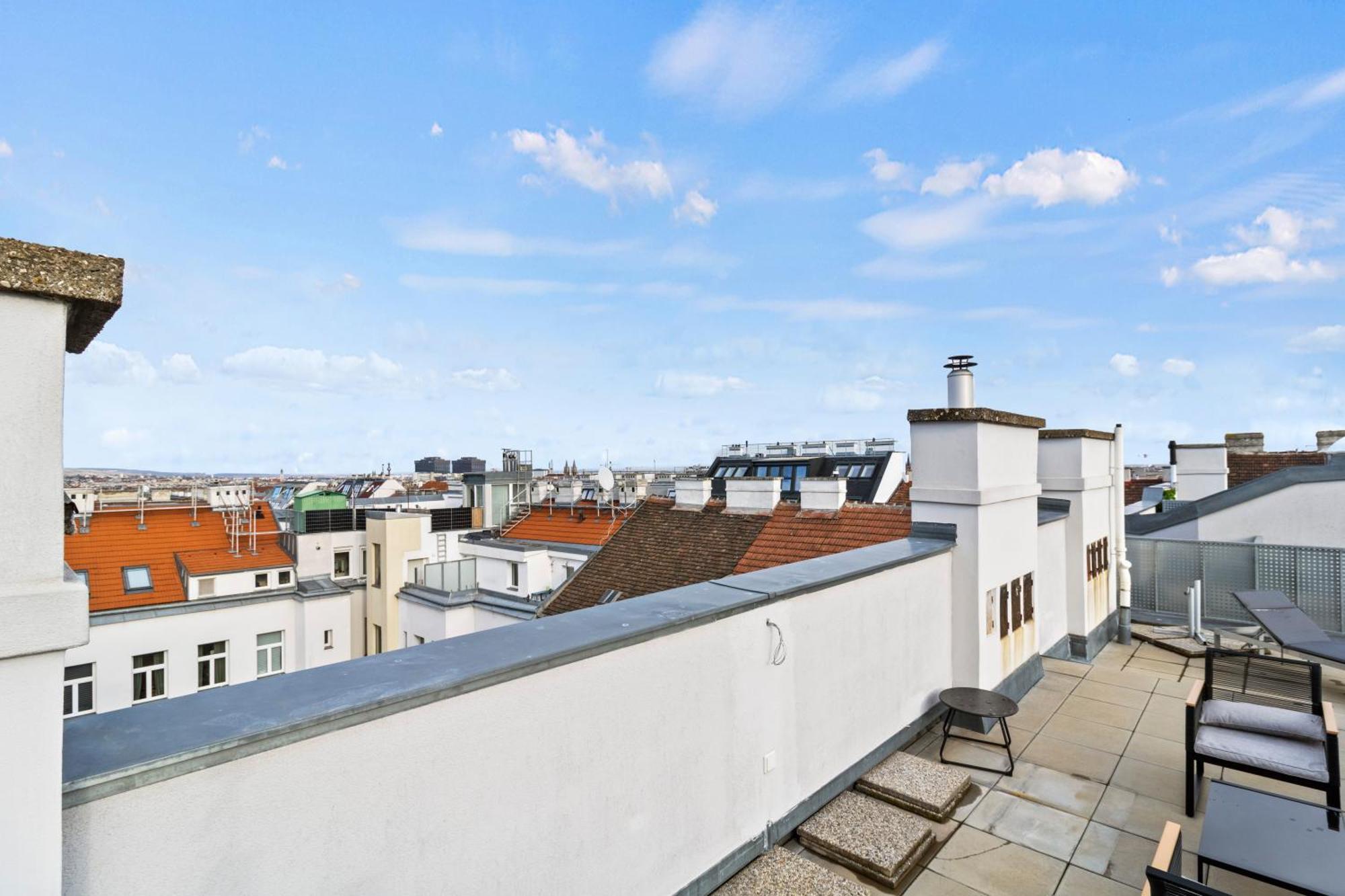 Terrace - 75 M² - Near Wiener Stadthalle エクステリア 写真